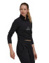 adidas Performance Bluza sport crop din fleece Brand Love - Pled.ro