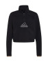 adidas Performance Bluza sport crop din fleece Brand Love - Pled.ro