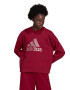 adidas Performance Bluza sport din amestec de bumbac cu imprimeu logo - Pled.ro