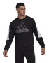 adidas Sportswear Bluza sport din amestec de bumbac organic cu imprimeu logo - Pled.ro