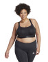 adidas Performance Bustiera plus size pentru antrenament Impact Luxe - Pled.ro