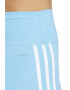 adidas Performance Colanti crop cu benzi laterale cu logo pentru fitness Essentials - Pled.ro