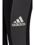 adidas Performance Colanti crop cu detaliu logo pentru fitness - Pled.ro