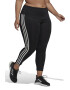 adidas Performance Colanti crop cu logo pentru fitness - Pled.ro