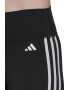 adidas Performance Colanti scurti cu talie inalta pentru antrenament Essentials 3-Stripes - Pled.ro