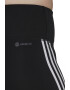 adidas Performance Colanti scurti cu talie inalta pentru antrenament Essentials 3-Stripes Pluse Size - Pled.ro