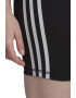 adidas Performance Colanti scurti cu talie inalta pentru antrenament Essentials 3-Stripes - Pled.ro