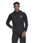 adidas Performance Hanorac slim fit cu fermoar pentru fitness - Pled.ro