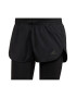 adidas Performance Pantaloni scurti cu aspect 2 in 1 pentru alergare - Pled.ro