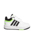 adidas Performance Pantofi sport de piele ecologica cu velcro Hoops 3.0 - Pled.ro