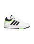 adidas Performance Pantofi sport de piele ecologica cu velcro Hoops 3.0 - Pled.ro