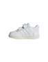 adidas Performance Pantofi sport de piele ecologica cu velcro si perforatii Hoops 2.0 - Pled.ro