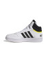 adidas Sportswear Pantofi sport mid-high de piele ecologica si material textil Hoops 3.0 - Pled.ro