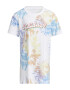 adidas Sportswear Rochie-tricou cu model tie-dye si logo - Pled.ro