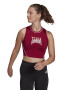 adidas Sportswear Tricou crop cu logo pentru fitness - Pled.ro