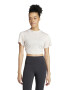 adidas Performance Tricou crop din amestec de lyocell pentru fitness - Pled.ro