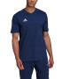 adidas Performance Tricou cu decolteu in V si logo pentru fotbal - Pled.ro