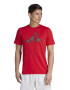 adidas Performance Tricou cu imprimeu logo pentru antrenament - Pled.ro