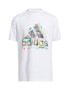 adidas Performance Tricou cu imprimeu logo Pride - Pled.ro