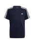 adidas Performance Tricou cu imprimeu logo si terminatie asimetrica - Pled.ro