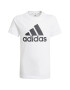 adidas Performance Tricou din bumbac cu decolteu la baza gatului si detalii contrastante - Pled.ro