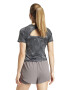 adidas Performance Tricou slim fit cu decupaj pe spate pentru fitness AOP - Pled.ro