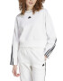 adidas Sportswear Bluza de trening crop cu decolteu la baza gatului - Pled.ro