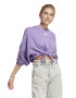 adidas Sportswear Bluza sport crop cu snururi la terminatie Dance - Pled.ro