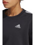 adidas Sportswear Bluza sport cu terminatie elastica si maneci cazute - Pled.ro