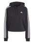 adidas Sportswear Hanorac crop cu 3 dungi Essentials - Pled.ro