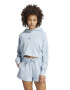 adidas Sportswear Hanorac crop de bumbac cu maneci cazute - Pled.ro