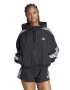 adidas Sportswear Jacheta cu gluga si 3 dungi Essentials - Pled.ro