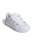 adidas Sportswear Pantofi sport de piele ecologica cu velcro Advantage Base 2.0 - Pled.ro