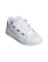 adidas Sportswear Pantofi sport de piele ecologica cu velcro si model perforat Advantage - Pled.ro