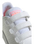 adidas Sportswear Pantofi sport de piele ecologica cu velcro si model perforat Advantage - Pled.ro