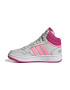 adidas Sportswear Pantofi sport mid-high de piele ecologica si material textil Hoops - Pled.ro