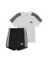 adidas Sportswear Set de tricou si pantaloni scurti cu benzi laterale contrastante - Pled.ro