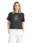 adidas Sportswear Tricou crop cu imprimeu logo - Pled.ro