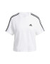 adidas Sportswear Tricou crop lejer de bumbac Essentials - Pled.ro