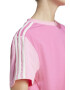 adidas Sportswear Tricou crop lejer de bumbac Essentials - Pled.ro