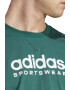 adidas Sportswear Tricou cu decolteu la baza gatului si imprimeu logo - Pled.ro