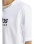 adidas Sportswear Tricou cu decolteu la baza gatului si imprimeu logo - Pled.ro