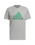 adidas Sportswear Tricou cu decolteu la baza gatului si imprimeu logo - Pled.ro