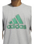 adidas Sportswear Tricou cu decolteu la baza gatului si imprimeu logo - Pled.ro