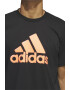 adidas Sportswear Tricou cu decolteu la baza gatului si imprimeu logo - Pled.ro