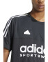 adidas Sportswear Tricou cu decolteu la baza gatului si logo Tiro - Pled.ro