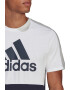 adidas Sportswear Tricou cu decolteu la baza gatului si model colorblock Essentials - Pled.ro