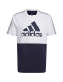 adidas Sportswear Tricou cu decolteu la baza gatului si model colorblock Essentials - Pled.ro