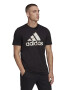 adidas Sportswear Tricou cu decolteu rotund si logo - Pled.ro