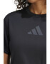 adidas Sportswear Tricou cu imprimeu logo si decolteu la baza gatului Z.N.E. - Pled.ro